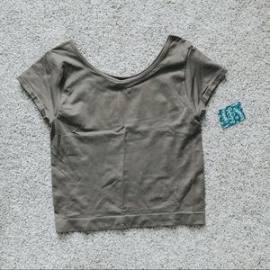FP Intimately Seamless Cap Sleeve Tee